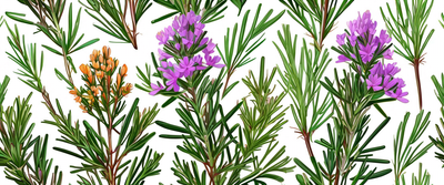 Rosemary: Aids in memory enhancement, hair growth, and inflammation reduction.