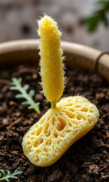 Loofah sponge seed to harvest timelapse - Garden bath natural scrub grow