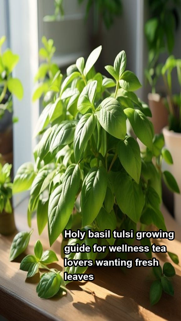 Holy basil tulsi growing guide for wellness tea lovers wanting fresh ...