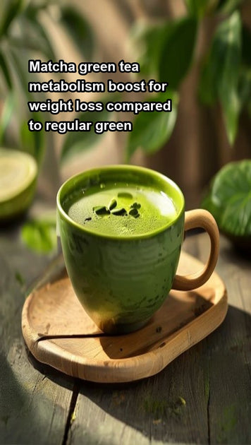 Matcha green tea metabolism boost for weight loss compared to regular ...