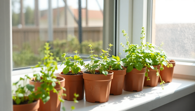 The Small-Scale Herbalist: How to Grow Medicinal Herbs on Your Windowsill for Everyday Home Remedies