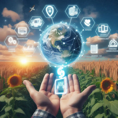 Outfitting Blockchain Technology in Carbon Footprint Tracking for Agribusiness: A Groundbreaking Methodology
