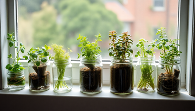 Seed-to-Cup: Build a Zero-Waste, Self-Watering Windowsill Medicinal Herb Garden for Year-Round Tea