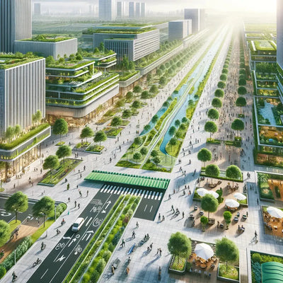 Harmony in Concrete: Crafting Sustainable Cities through Green Urban Planning
