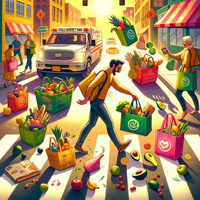 The Joyful Chronicles of Reusable Market Bags: A Tale of Sustainability and Laughter