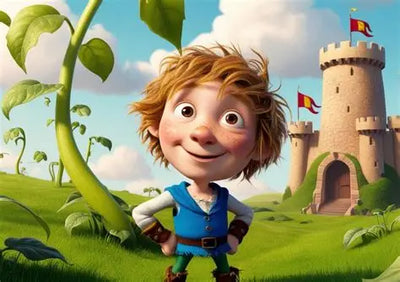 Jack and the Beanstalk Adventure Story - UK English Accent