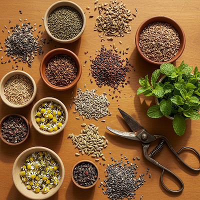 Seeds of Wellbeing: Choosing Quality Seeds for Your Herbal Garden