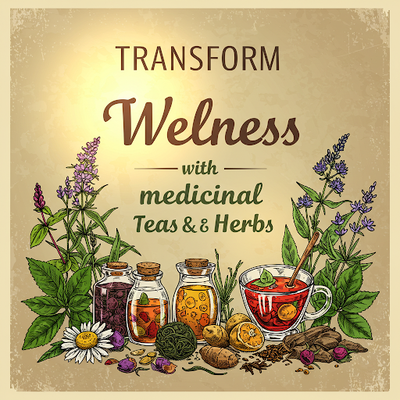 Transform Wellness with Medicinal Teas and Herbs