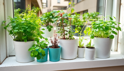 Grow an Indoor Herb Apothecary: Self-Watering Window Shelves, Water Propagation & Kitchen-Scrap Cuttings for Year-Round Flavor