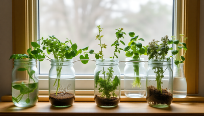 Modular Mason‑Jar Herb Cascade: A Science‑Backed, Low‑Maintenance Plan to Turn Kitchen Scraps into a Self‑Watering Windowsill Pantry