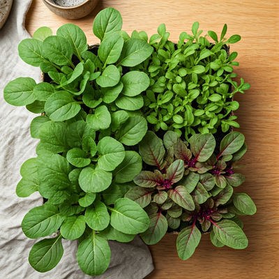 Cut-and-Come-Again Systems: Scheduling Mustard and Amaranth