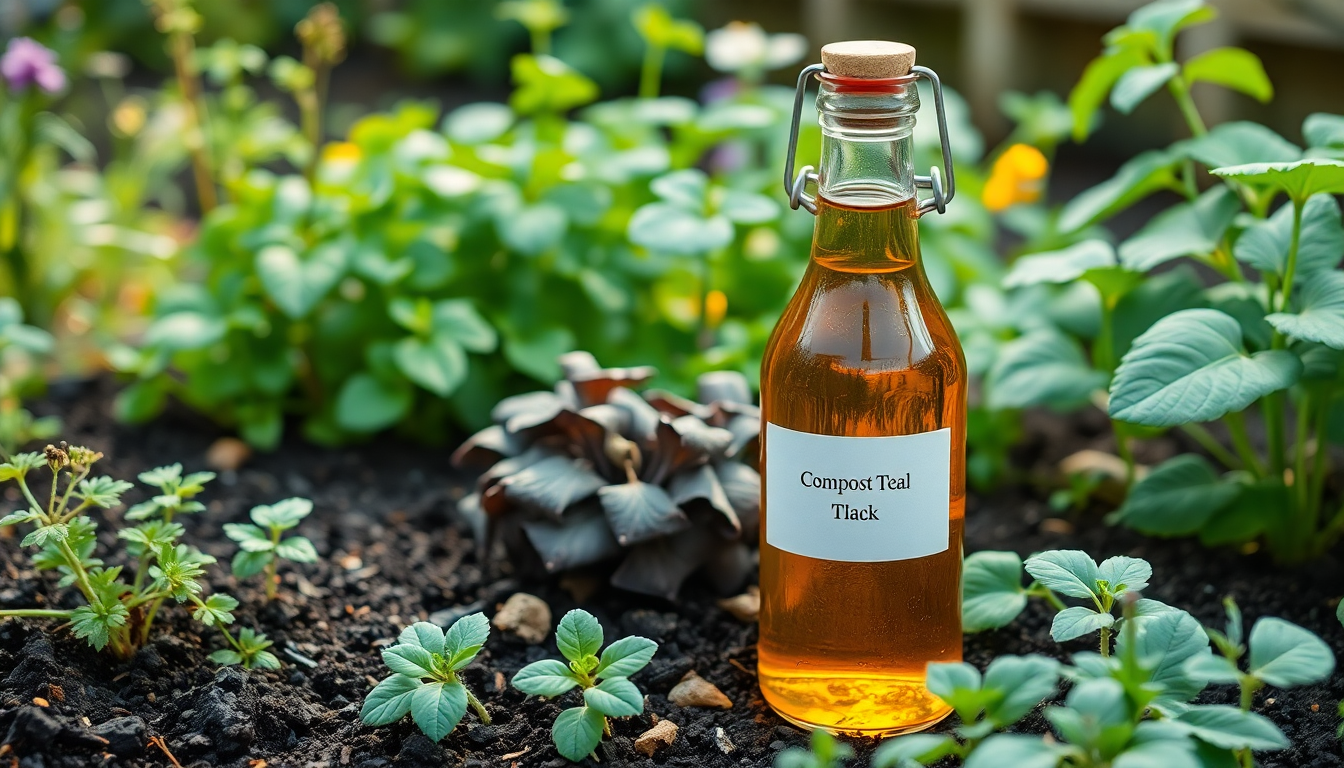 Compost Tea for Medicinal Herbs: Turn Kitchen Scraps into Potent ...