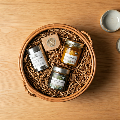 DIY Gift Baskets with Seed Packs, Teas, and Sweeteners