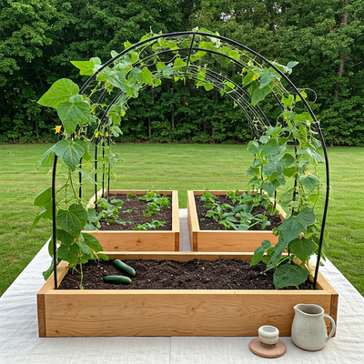 Five Garden Trellis Types: From Cattle Panel Arches to String Ladders