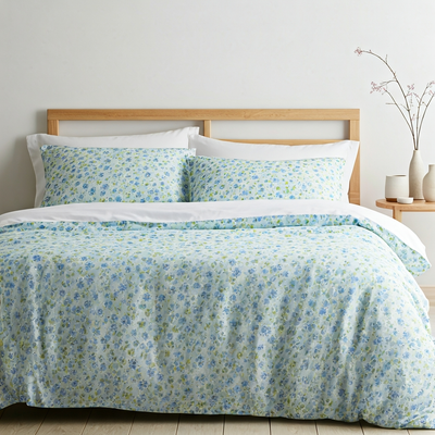 Forget-Me-Not Bedding Design: Color Pairings and Shade Tolerance