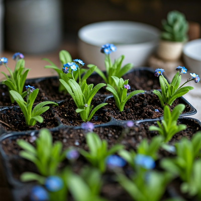 Forget-Me-Not from Seed: Cool-Germination and Damping-Off Prevention