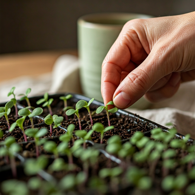 Globe Amaranth from Seed: Pinching Techniques for Heavy Blooms
