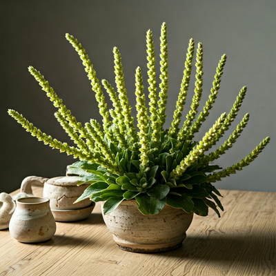 Great Mullein from Seed: Stratify, Surface-Sow, and Thin for Giants