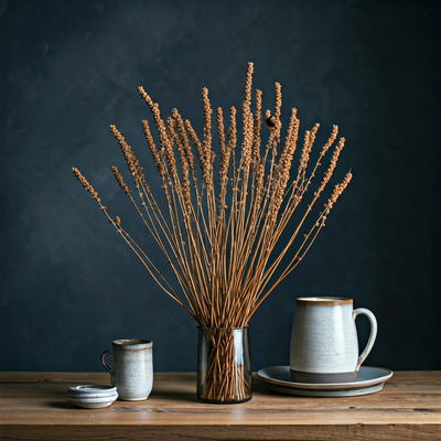 Great Mullein Habitat Value: Winter Rosettes and Perch-Friendly Stalks