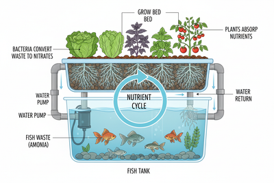 How to DIY an Aquaponics System: Fish and Plants in Harmony