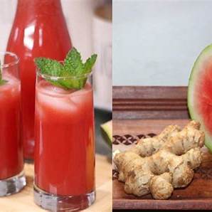 Unlock Your Wellness: Why Watermelon Juice with Ginger Deserves a Prominent Spot in Your Day