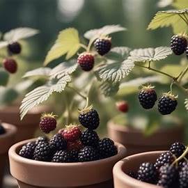 The Ultimate Guide: How to Grow Luscious Blackberries at Home in Pots (Even for Beginners!)