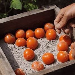 Preserving Tomatoes in Ash: A Natural Traditional Technique for Longer Freshness
