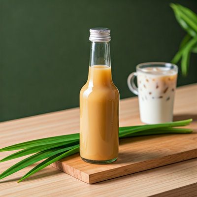 Pandan Tea Syrup for Desserts and Iced Drinks (Plus Labeling Basics)