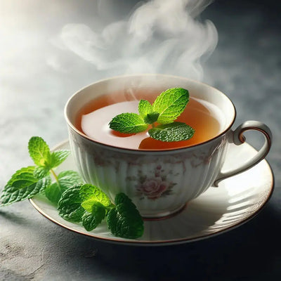 Relieve Stomach Discomfort with Peppermint Tea