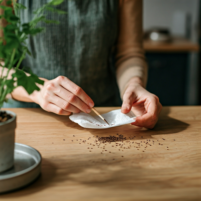 Seed Viability Tests: Float, Fold, and 10-Seed Germination Trials