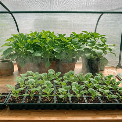Seedling Heat Stress: Midday Misting Without Inviting Disease