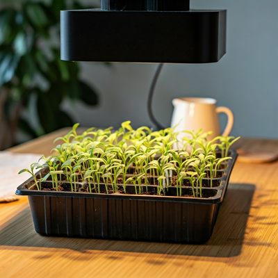 Seedling Stretch Fixes: Light Height, Oscillating Fans, and Turning