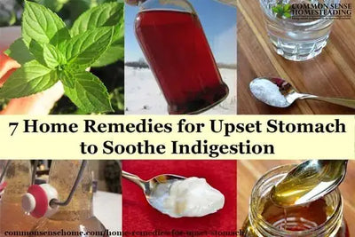 Soothing Home Remedies for Upset Stomach