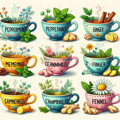 Soothing Teas for Stomach Aches