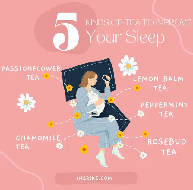 5 Kinds of Herbal Tea to help sleep