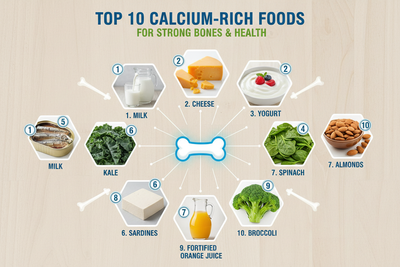 Top 10 Foods High in Calcium: Health Benefits and Sources