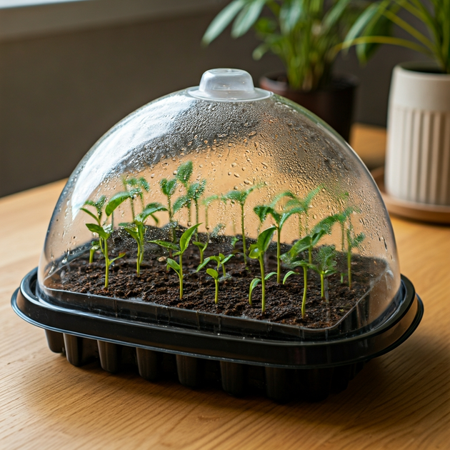 How to Use Humidity Domes Indoors for Tree Seedlings (Without Mold)