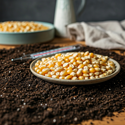 Waxy Glutinous Corn from Seed: Germination Temps and Soil Prep