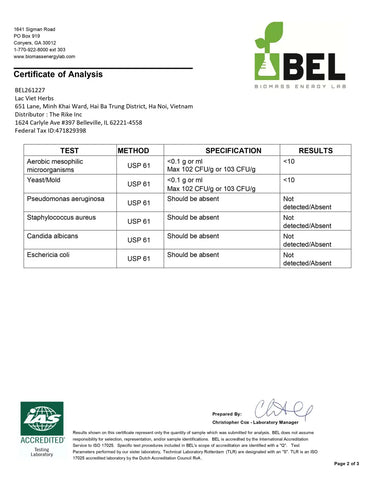 Our Agriculture Certifications