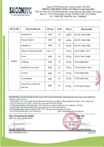 Our Agriculture Certifications