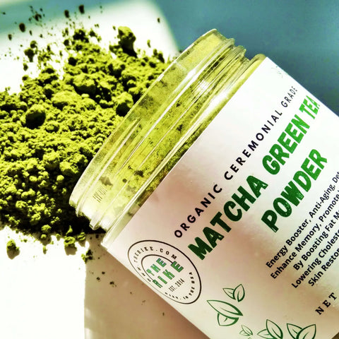 Matcha Green Tea Powder Ceremonial Grade ILAC-MRA Certified Lab Tested