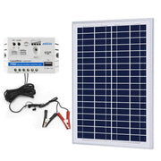ACOPower 25W Off-grid Solar Kits, 5A charge controller with SAE Fuchsia Rose