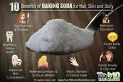 250 Gram Pure Organic Baking Soda Sodium Bicarbonate for cooking, baking, and cleaning - The Rike Inc