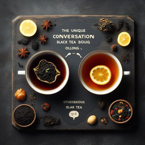 Comparing Black Tea and Oolong Tea