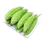 30 Seeds Green Skin Long Bitter Gourd Seeds Bitter Melon Seeds Ku Gua Asian Vegetable Karela Momordica charantia Vegetable Seeds Khổ Qua Mỡ Trái Dài Great germinations - The Rike Inc