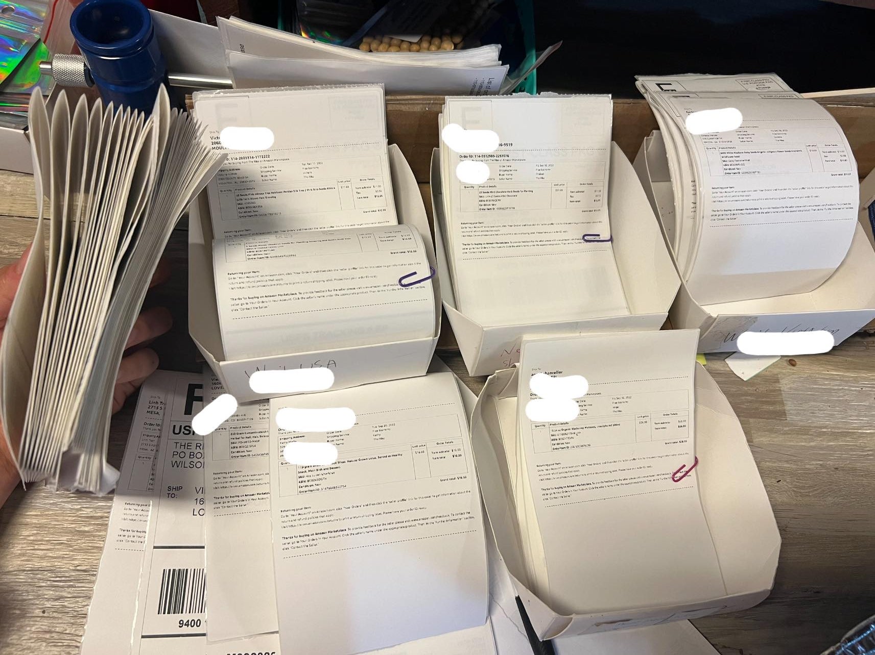 The Rike - Customer Orders