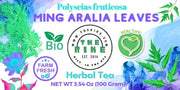 Ming Aralia Tea Organic Dinh Lang Tea Leaf Herbal Tea Polyscias Fruticosa Polyscias Ming Panax fruticosum detox tea 100 gram - The Rike Inc