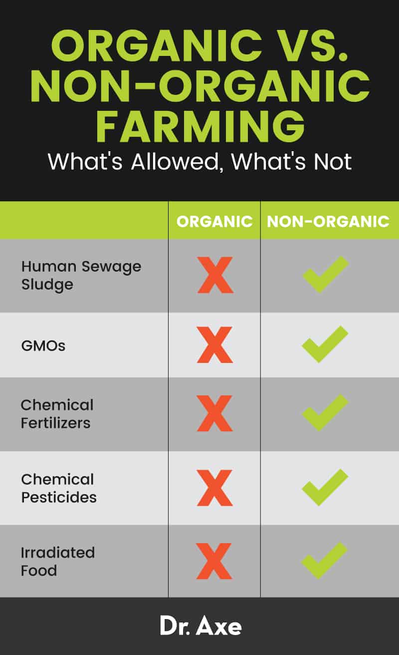 Organic foods - Dr. Axe