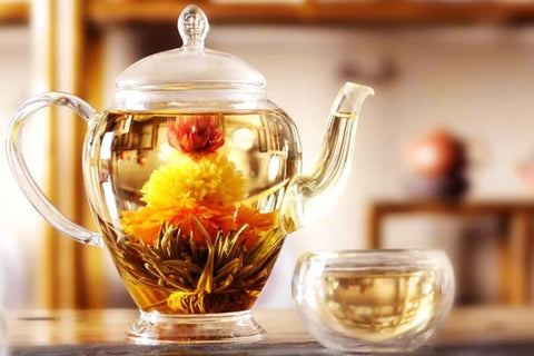types of flower tea