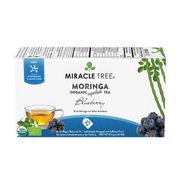 Miracle Tree's Organic Moringa Tea, Blueberry Gold Milo